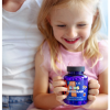 NATIOS Kids Multivitamin, 21 vitamínů a minerálů, 180 jahodových cucacích tabletek