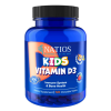 NATIOS Kids Vitamin D3, 400 IU, 120 jahodových cucacích tabletek