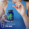 NATIOS Milk Thistle Extract, Ostropestřec, 5000 mg, Extra Strength 90 veganských kapslí