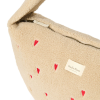 STUDIO NOOS Taška Cross Body Teddy - Ecru Hearts