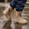 KONGES SLOJD ROI PRINTED RAIN BOOT STRIPE LA MER