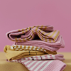GRAY LABEL Dlouhé ponožky GOTS - Bubblegum - Cookie