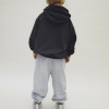 GRAY LABEL Mikina s kapucí GOTS - Pirate Black