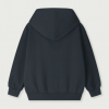 GRAY LABEL Mikina s kapucí GOTS - Pirate Black