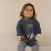 GRAY LABEL Tričko Oversized GOTS - Blue Gray - Bright Cookie