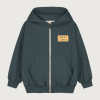 GRAY LABEL Mikina se zipem GOTS - Blue Gray - Bright Cookie