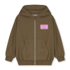 GRAY LABEL Mikina se zipem GOTS - Woody - Bubblegum