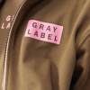 GRAY LABEL Mikina se zipem GOTS - Woody - Bubblegum