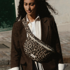 RIVEDROITE PARIS Ledvinka Custine XL -  Leopard beige sand
