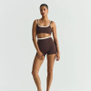 SISTERLY TRIBE Softsculpt šortky s dvojitou vrstvou – Espresso (4)