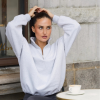 SISTERLY TRIBE Oversized mikina se zipem – Grey Marl (2)