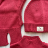 KONGES SLOJD Čepice AVELY BEANIE CARDINAL