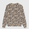 THE NEW SOCIETY Dámská mikina TNS Logo Zebra Print (2)