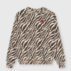 THE NEW SOCIETY Dámská mikina TNS Logo Zebra Print (3)