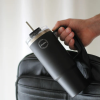 AYA&IDA Termohrnek s brčkem 885 ml Matte Black