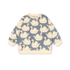 KONGES SLOJD Mikina LOUPY SWEAT SWAN (3)