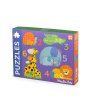 MOULIN ROTY Progressive animal-theme puzzles (20 pcs) Les Toupitis