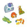MOULIN ROTY Progressive animal-theme puzzles (20 pcs) Les Toupitis