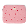 STUDIO NOOS Obal na notebook Teddy Light Pink Hearts (1)