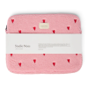STUDIO NOOS Obal na notebook Teddy Light Pink Hearts