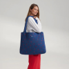 STUDIO NOOS Taška mom bag Denim Dark Blue Red Hearts (2)