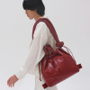 ÖLEND Kabelka Ona Vegan Leather Cherry red