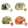 MOULIN ROTY Mini puzzle Zvířátka Le Jardin du Moulin 12 pcs