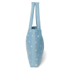 STUDIO NOOS Taška mom bag Denim Light Blue Hearts (1)