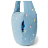 STUDIO NOOS Taška Cross Body Denim Light Blue Hearts (4)