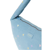 STUDIO NOOS Taška Cross Body Denim Light Blue Hearts (2)