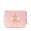 KONGES SLOJD Peněženka s kočičkou CERISE GLITTER PINK (4)