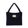 STUDIO NOOS Taška mom bag Flannel Dark Blue (6)