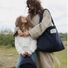 STUDIO NOOS Taška mom bag Flannel Dark Blue