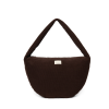 STUDIO NOOS Taška Cross Body RIB Dark Brown (4)