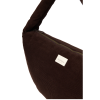 STUDIO NOOS Taška Cross Body RIB Dark Brown (3)