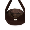 STUDIO NOOS Taška Cross Body RIB Dark Brown (5)