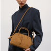 ÖLEND Kabelka Mini Brooklyn Suede Brown (3)