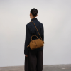 ÖLEND Kabelka Mini Brooklyn Suede Brown (1)