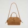 ÖLEND Kabelka Mini Brooklyn Suede Brown (4)
