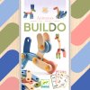 DJECO Dřevěná stavebnice Buildo Zvířátka